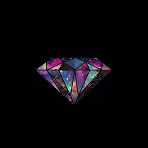 Luxurious Galaxy Diamond Wallpaper