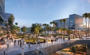 Luxurious Green Oasis In Riyadh's Heart Wallpaper