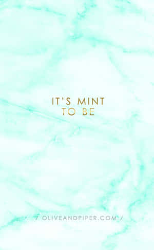 Luxurious Mint Green Marble For Interior Decor Wallpaper