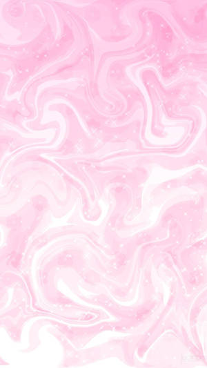 Luxurious Pink Marble Texture With Wavy Patterns Wallpaper