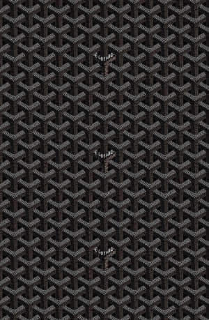 Luxury Aesthetic Maison Goyard Pattern Wallpaper