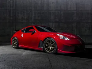 Luxury Brands Red Car Wallpaper