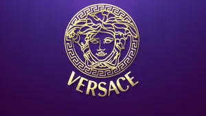 Luxury Brands Versace Purple Wallpaper