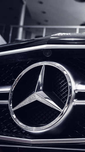 Luxury On-the-go: Mercedes Benz Iphone Wallpaper