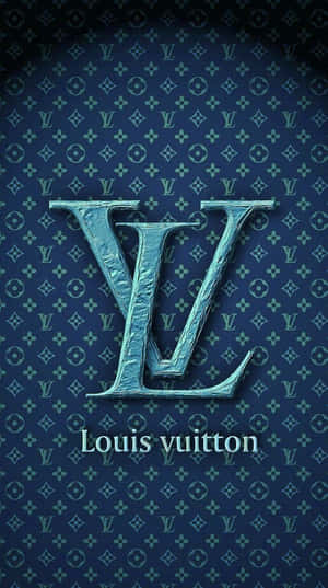 Luxury, Style, And Elegance - Louis Vuitton Blue Wallpaper
