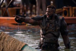 M'baku In Black Panther: Wakanda Forever Wallpaper