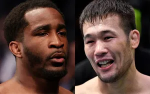 M M A Fighters Split View Wallpaper