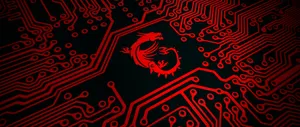 M S I Dragon Circuit Wallpaper2560x1080 Wallpaper