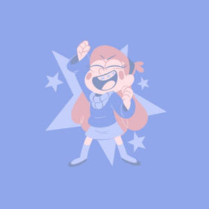 Mabel Pines Pale Blue Wallpaper