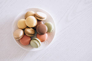 Macarons Pastel Aesthetic Tumblr Laptop Wallpaper