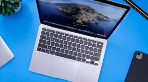 Macbook Air 2020 Blue Surface Wallpaper