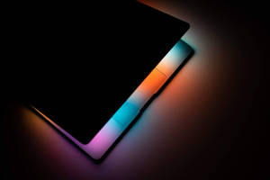 Macbook Air 2020 Lit In Dark Wallpaper