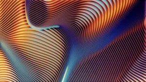 Macbook Air 4k Shiny Folds Wallpaper
