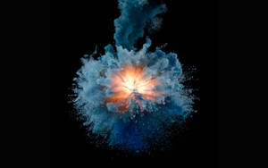 Macbook Pro Explosion Art Wallpaper