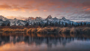 Macbook Retina With Snowy Mountain Range Wallpaper