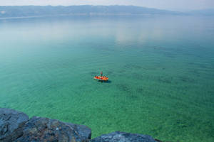 Macedonia Lake Ohrid Tourists Wallpaper