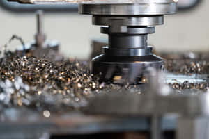 Machining Metal Presser Wallpaper