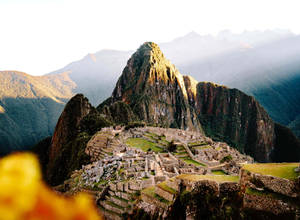 Machu Picchu In Peru Wallpaper