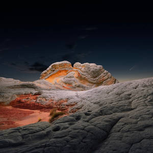 Macos Big Sur Rock Formation Wallpaper