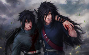 Madara And Izuna Naruto 4k Pc Wallpaper