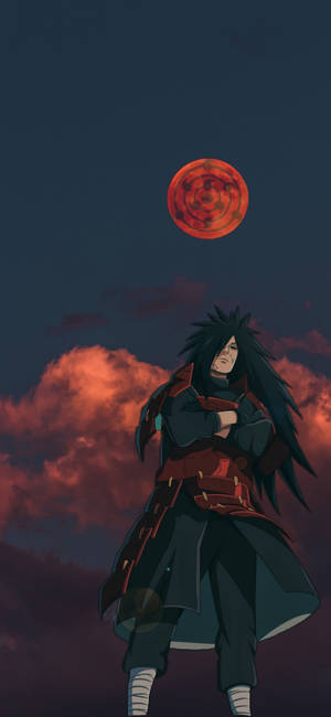 Madara Uchiha Aesthetic Anime Iphone Wallpaper