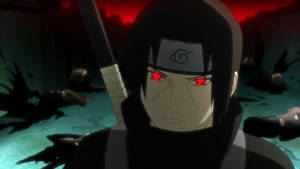 Madara Uchiha With Sharingan Eyes Wallpaper