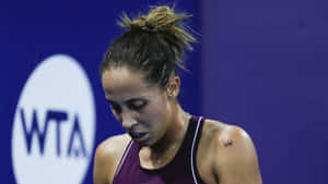 Madison Keys With Hair In Bun Wallpaper