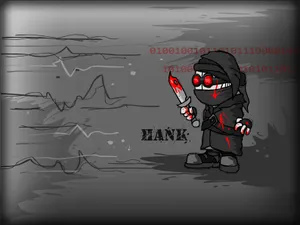 Madness Combat: Intense Fight Scene Wallpaper Wallpaper