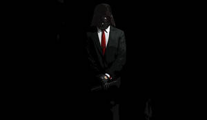 Mafia Wearing Darth Vader Mask Wallpaper