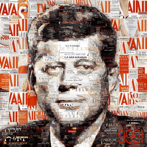 Magazine Art John F. Kennedy Wallpaper