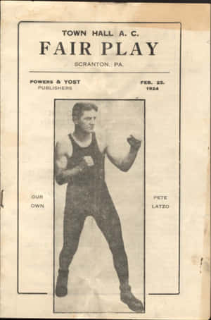 Magazine Cover Featuing Pete Latzo Wallpaper