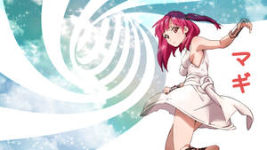 Magi The Kingdom Of Magic Morgiana Spiral Wallpaper