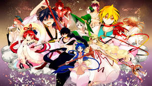 Magi The Labyrinth Of Magic Anime Wallpaper