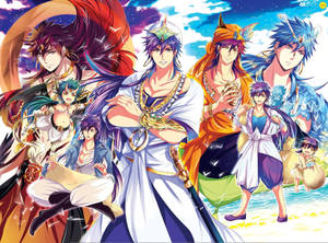 Magi The Labyrinth Of Magic King Sindria Wallpaper