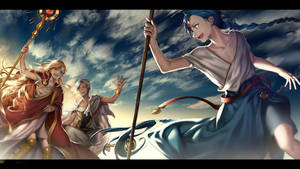 Magi The Labyrinth Of Magic Wizards Wallpaper