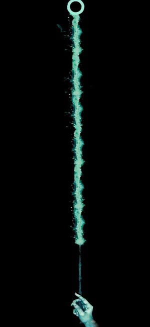 Magical Wand Punch Hole 4k Wallpaper