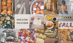 Magnificent Fall Collage Desktop Screensaver Wallpaper