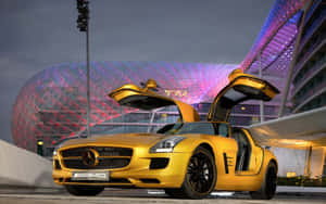 Magnificent Gold Cars Wallpaper