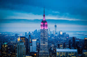 Magnificent New York State Skyline Wallpaper