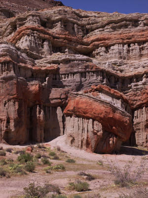 Magnificent Red Rock Formation - Turk's Turban Portrait Wallpaper