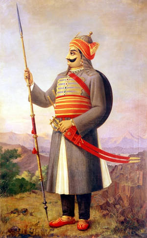 Maharana Pratap Whole Body Art 4k Wallpaper