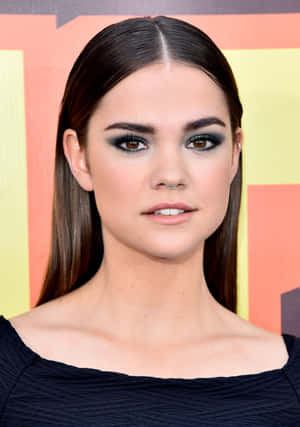 Maia Mitchell Looking Radiant In A Chic Outfit Wallpaper