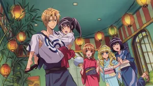 Maid Sama Characters In Kimono Wallpaper