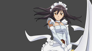 Maid Sama Misaki Ayuzawa In White Wallpaper