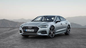 Majestic Audi A7 Sportback In Striking Gray Wallpaper