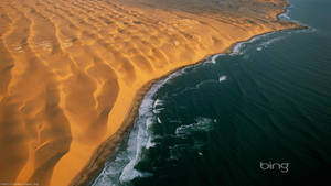 Majestic Beauty Of Namib Desert Wallpaper