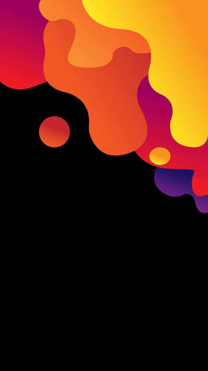 Majestic Blend Of Colors On A 2k Amoled Display Wallpaper