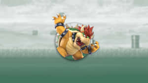 Majestic Bowser Reigning Supreme Wallpaper