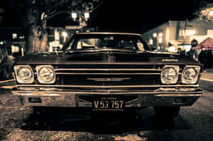 Majestic Chevrolet Impala - A Classic Vintage Icon Wallpaper