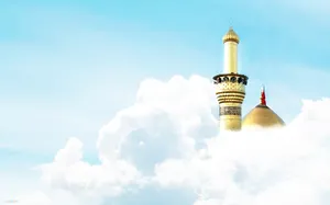 Majestic Islamic Karbala Mosque, Iraq Wallpaper